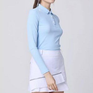 Custom Design Women Golf Polo Shirt Slim Fit Lady Manufacturer Apparel Embroider